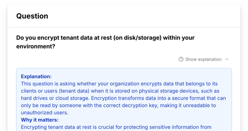 Question Explanation